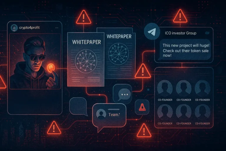 Crypto initial coin offering scams